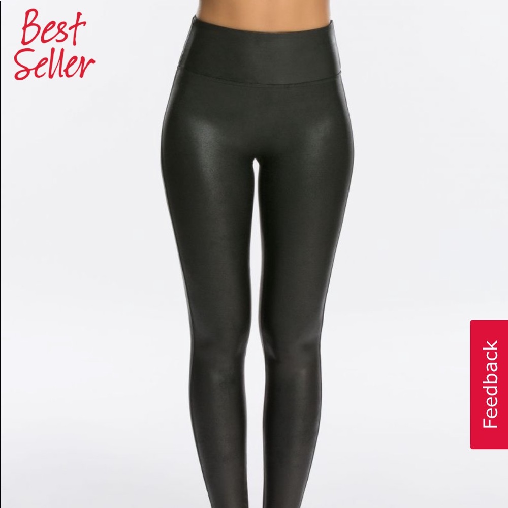 Spanx “faux leather legging”